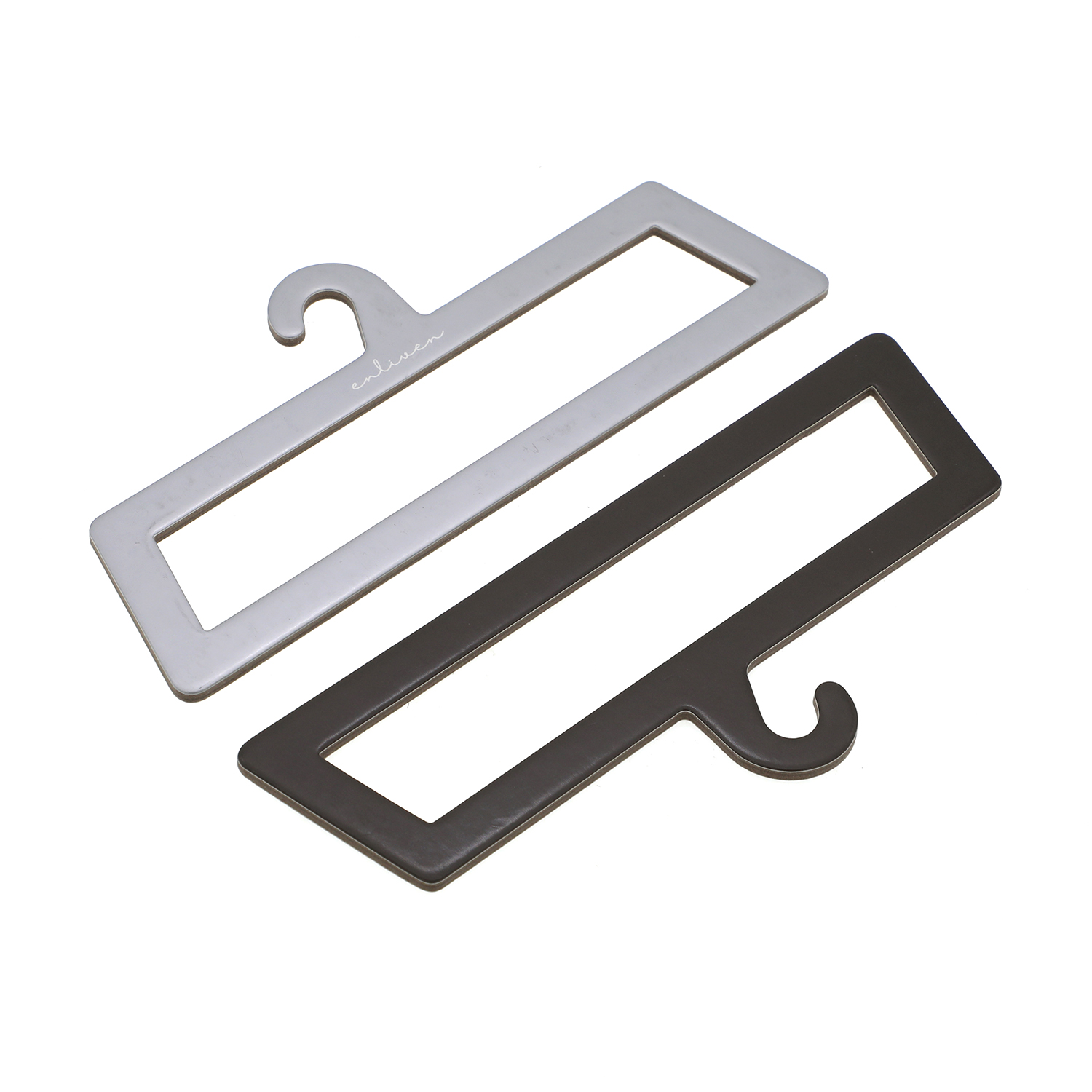 black and white solid-color paper silk scarf hanger black and white solid-color paper silk scarf hanger