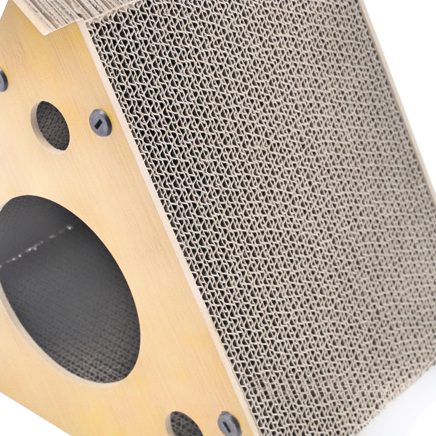 Triangular Cat Scratching Post And Cat House Triangular Cat Scratching Post And Cat House