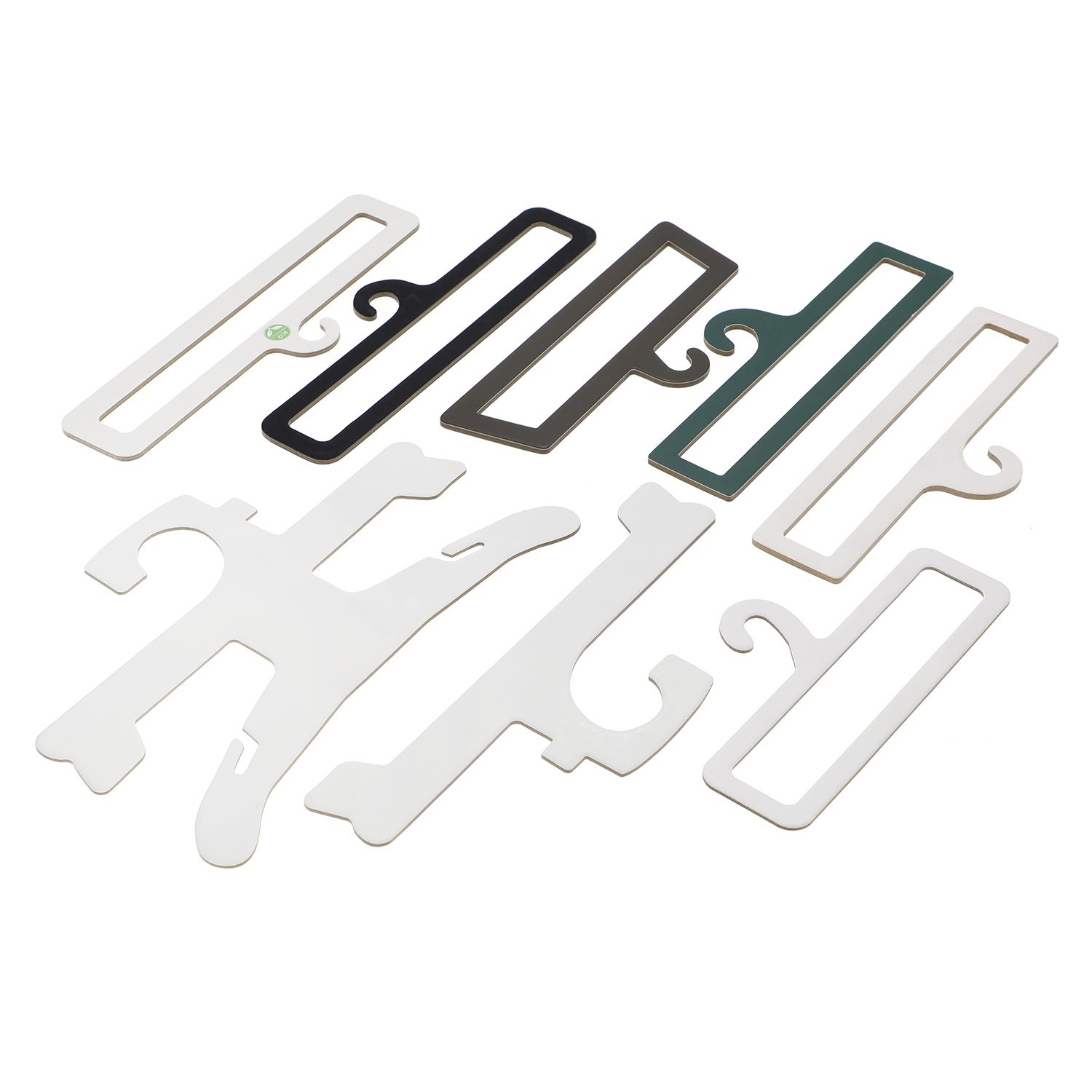 Unhooked Paper Scarf Hanger Unhooked Paper Scarf Hanger