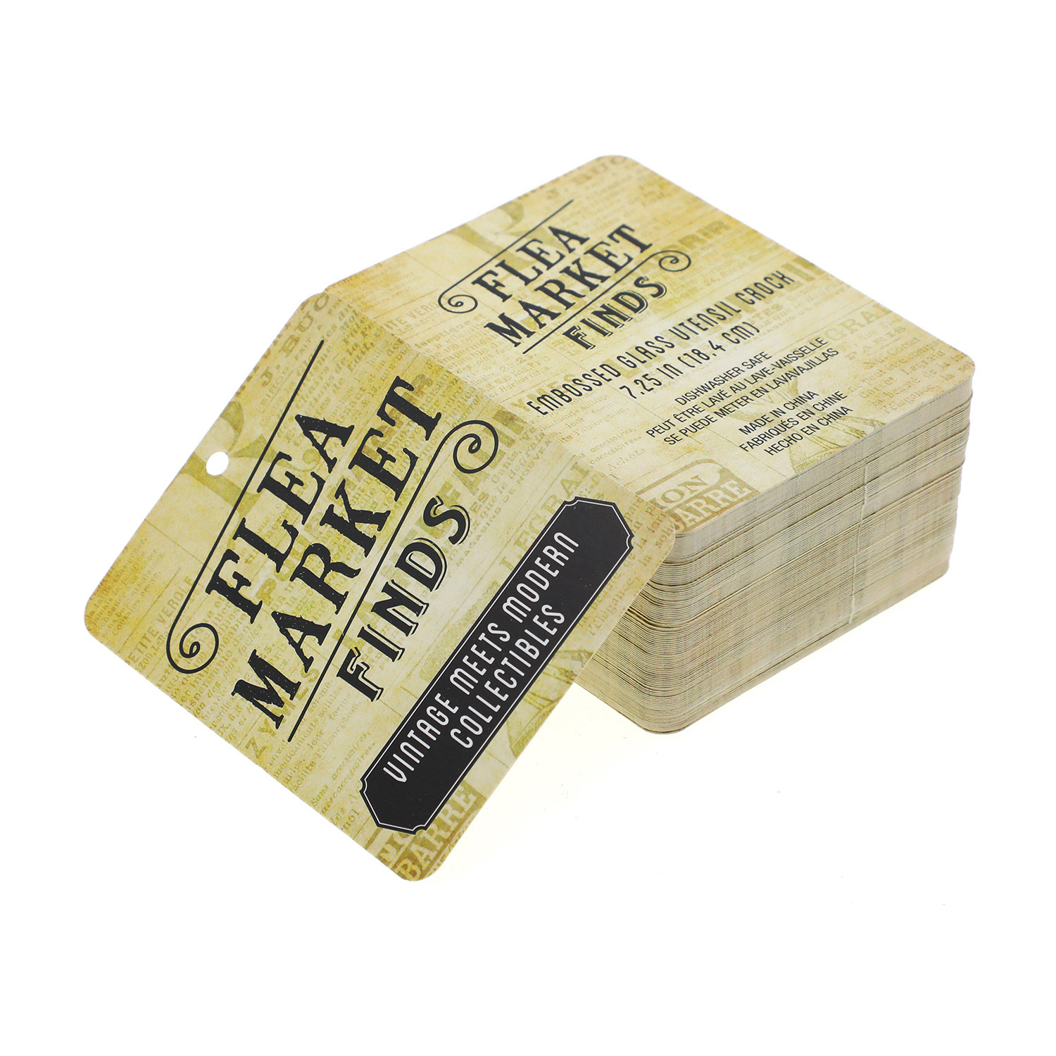 Double-sided Printed Paper Card Hang Tag Double-sided Printed Paper Card Hang Tag