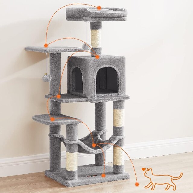 3 Multi-level Cat Tower