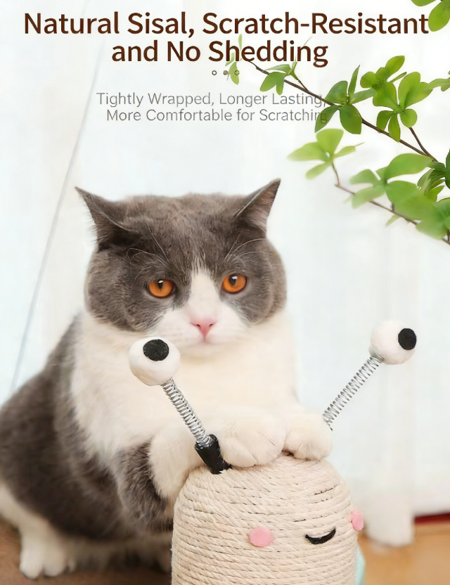 Eco-Friendly Four in One Planet Sisal Cat Scratcher