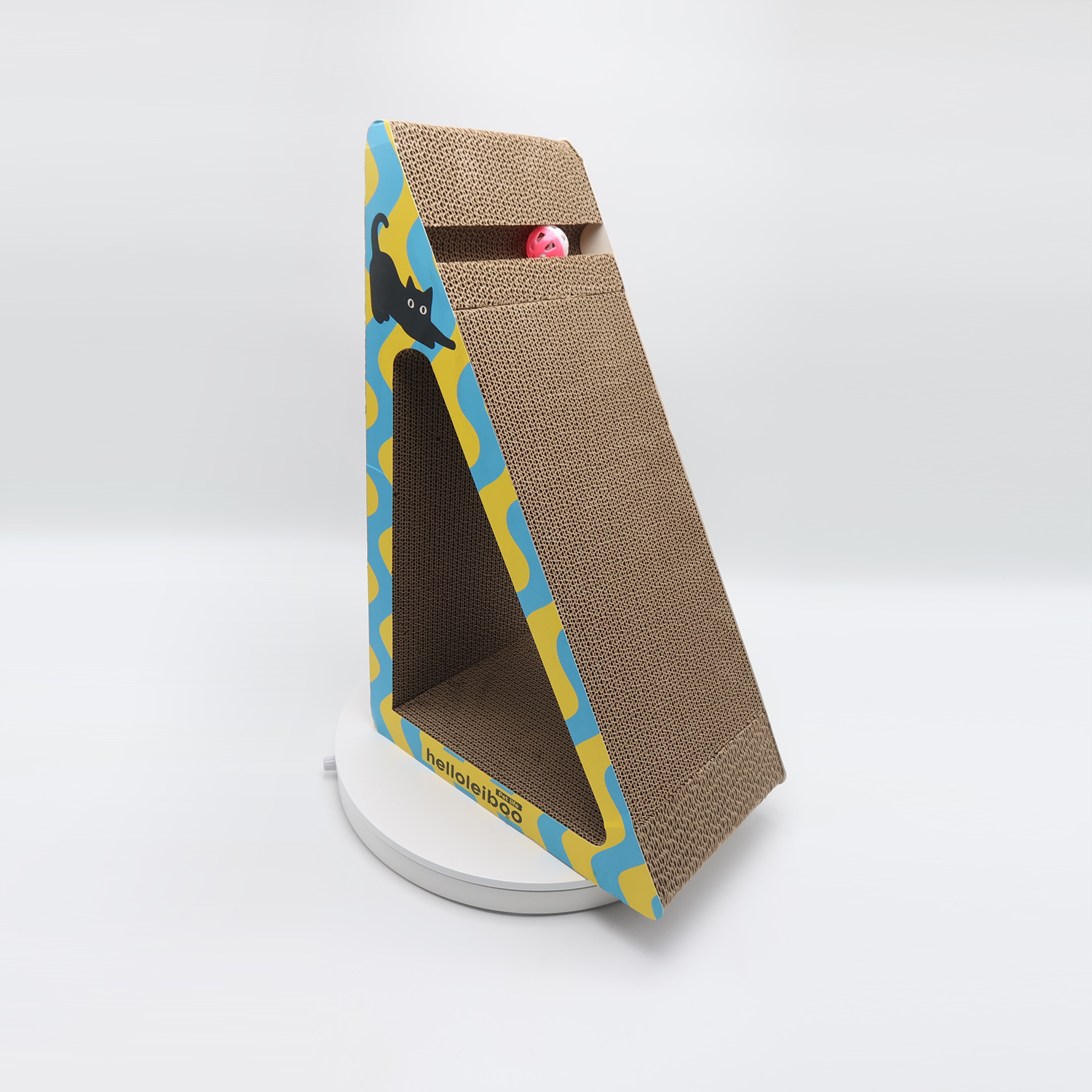 Triangular Upright Cat Scratching Post