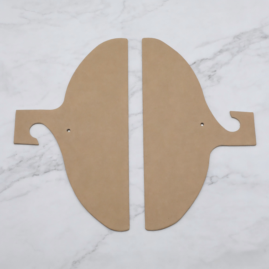 Wholesale High Quality Low Price Kraft Paper Clothes Hanger
