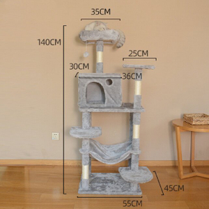 Five Tier Upgraded Classic Cat Climbing Frame Cat Tree