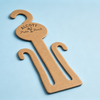 Recyclable Thin-Profile Paper Hanger Designed for Clothing Stores