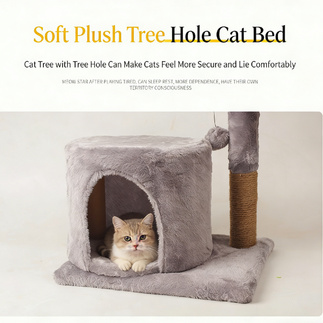  Minimalist Lookout Tower Style Cat Tree