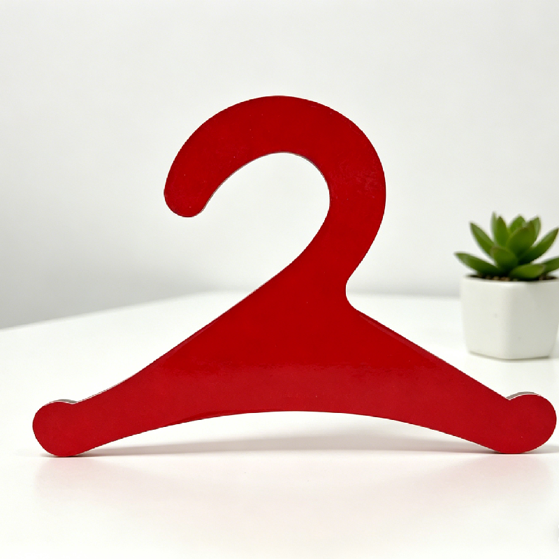 Biodegradable Space-Saving Paper Hanger 