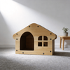 Paper Corrugated Cat House Bed With Scratching Function