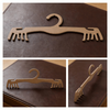 High Quality Specially Designed Underwear Hanger Solid Cardboard Clothes Hanger