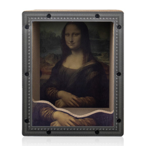 Mona Lisa Art Frame Cat Scratcher 