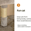 Five Tier Upgraded Classic Cat Climbing Frame Cat Tree