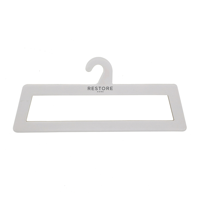 White Paper Silk Scarf Hanger With Printing Capability