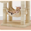 Beige Wholesale Multi-Cat Integrated Cat Tree