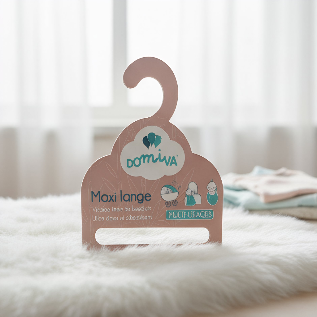 Baby Bib & Scarf Packaging Hanger Card