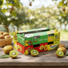 Multifunctional Stackable Kiwifruit Retail Display & Storage Packaging Box