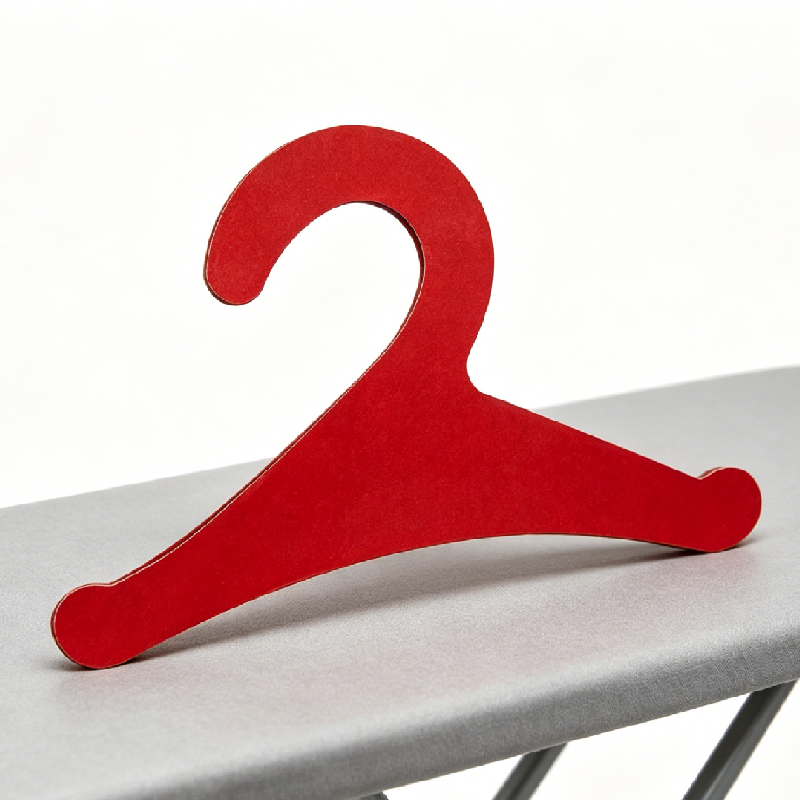 Biodegradable Space-Saving Paper Hanger 