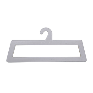 Silver-white Coated Paper Silk Scarf Hanger