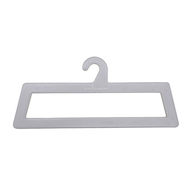 Silver-white Coated Paper Silk Scarf Hanger