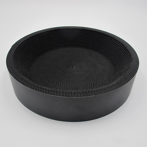 Pure Black Paper Cat Scratching Pad And Cat Bed