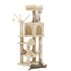 Beige Wholesale Multi-Cat Integrated Cat Tree
