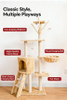 Five - Layer Luxury Cat Tree with Toys & Multi - Functional Habitats