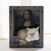 Mona Lisa Art Frame Cat Scratcher 
