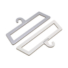 Silver-white Coated Paper Silk Scarf Hanger