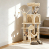 Beige Wholesale Multi-Cat Integrated Cat Tree