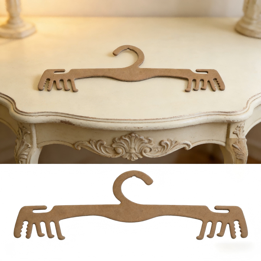 High Quality Specially Designed Underwear Hanger Solid Cardboard Clothes Hanger