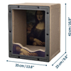 Mona Lisa Art Frame Cat Scratcher 