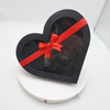 Newly Designed Black Transparent Window Gift Bouquet Box