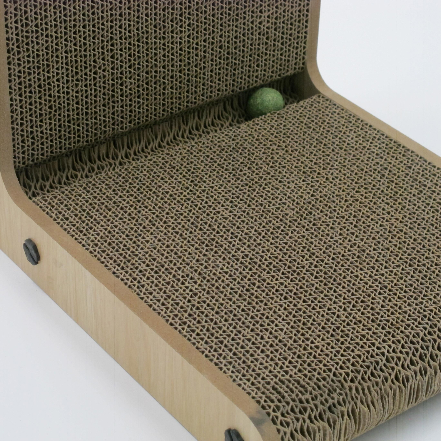 Vertical Right-angle Reliable Wall Cat Scratching Post