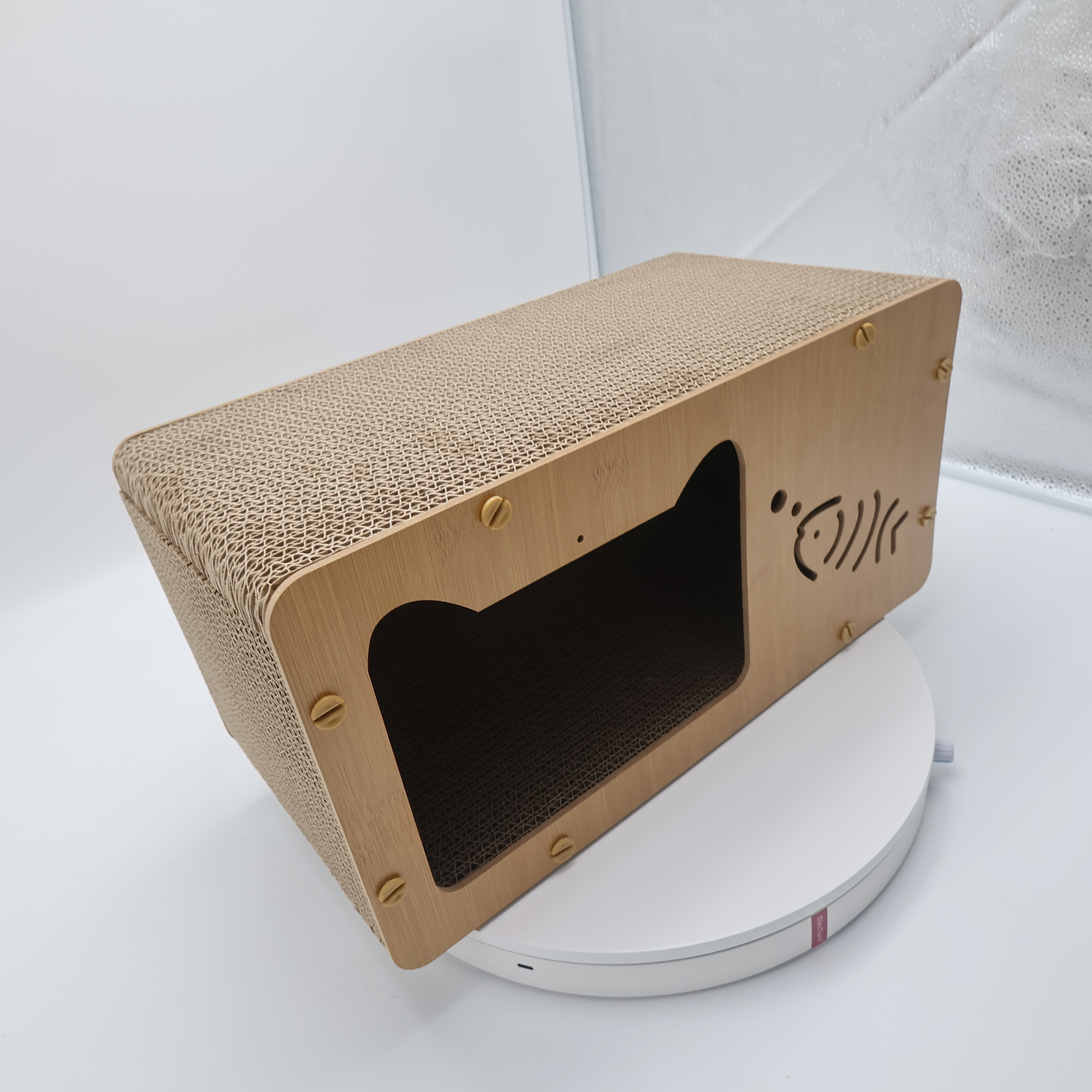 Single-layer Paper Cat Scratching Pad Cat House