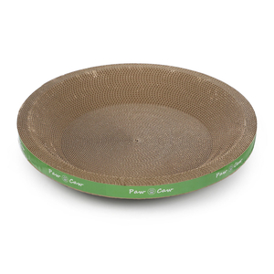 Simple Printed Paper Cat Scratching Pad And Cat Bed