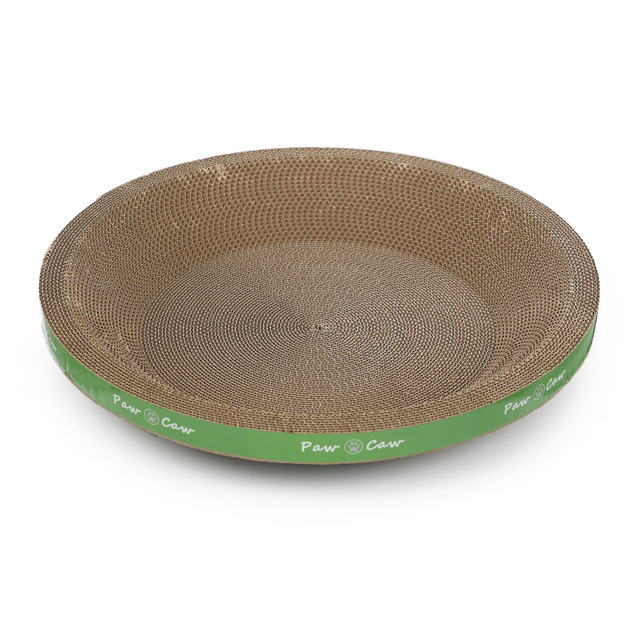 Simple Printed Paper Cat Scratching Pad And Cat Bed