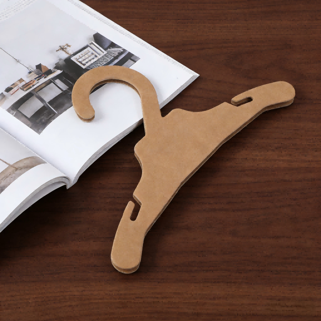 Wholesale Price Multi-functional Anti-slip Kraft Paper Clothes Hanger