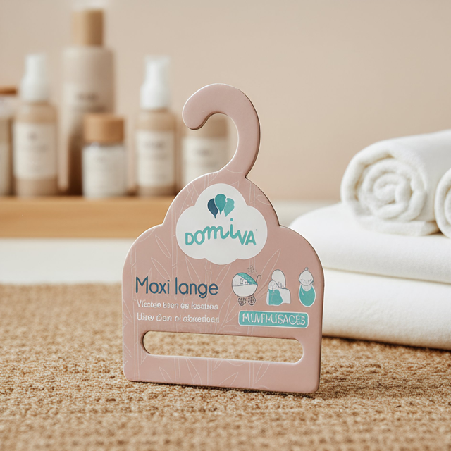 Baby Bib & Scarf Packaging Hanger Card