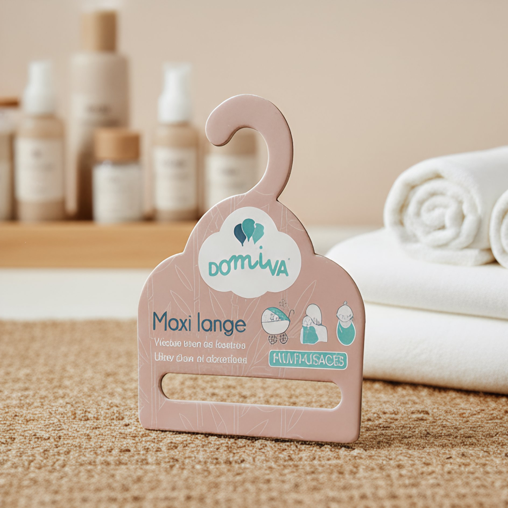 Baby Bib & Scarf Packaging Hanger Card