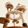 Five-Tier Plush Cat Tree With Sisal Scratching Posts And Cozy Beds